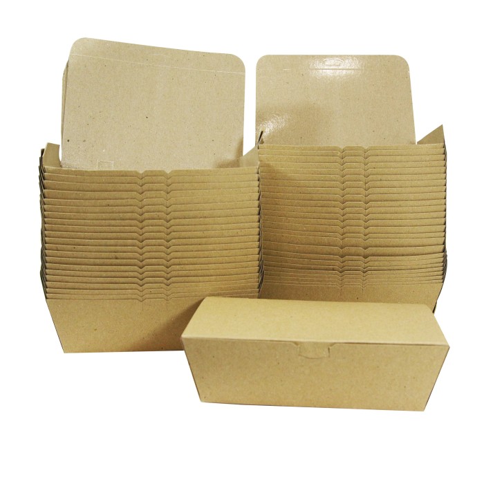 Brown Paper Lunch Box (M) 600PCS